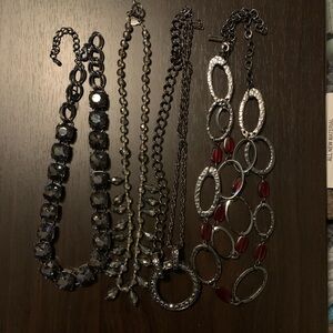 4 necklaces